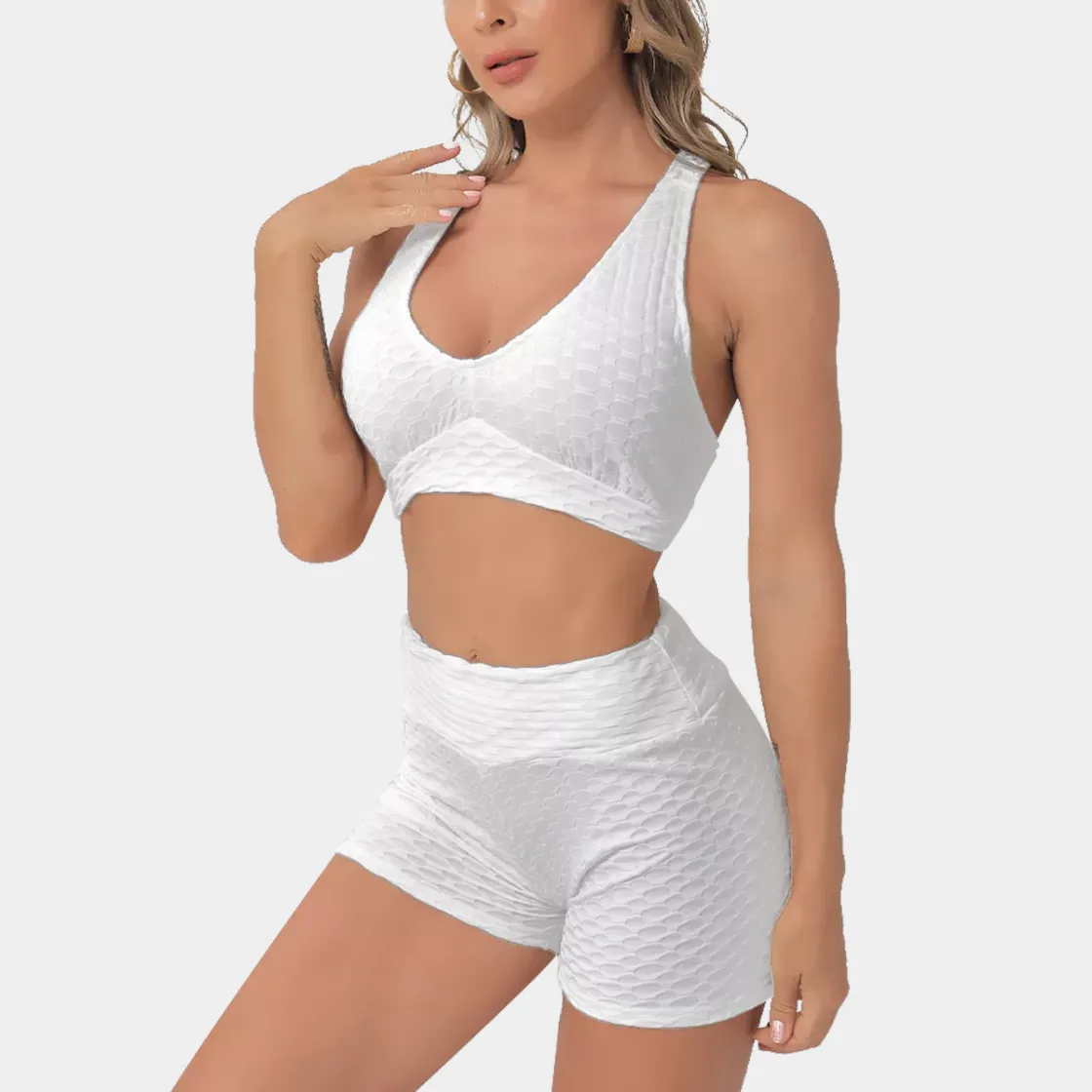 All-Over Print Women's Sports Bra Suit