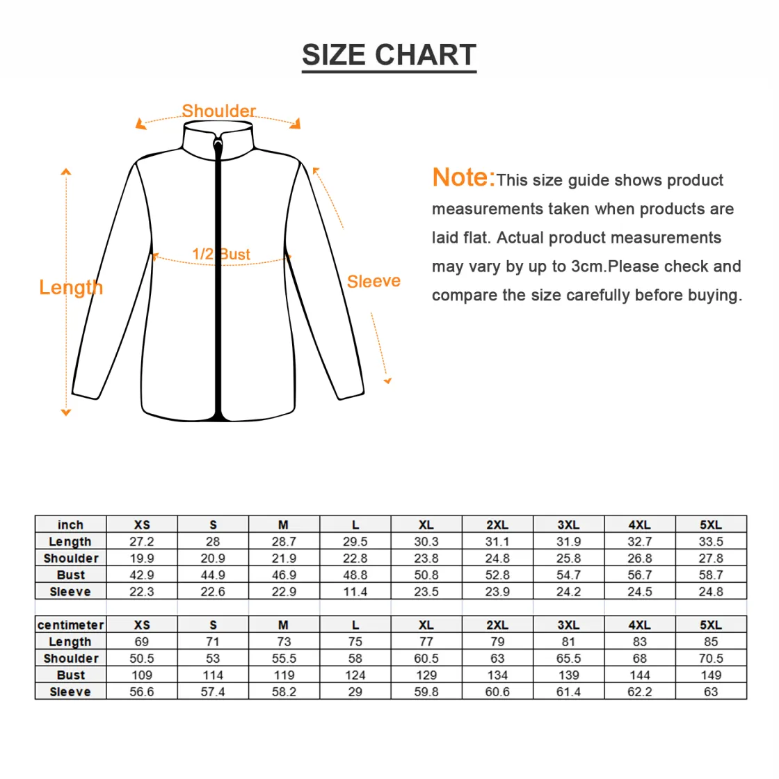 All-Over Print Unisex Stand-up Collar Outerwear