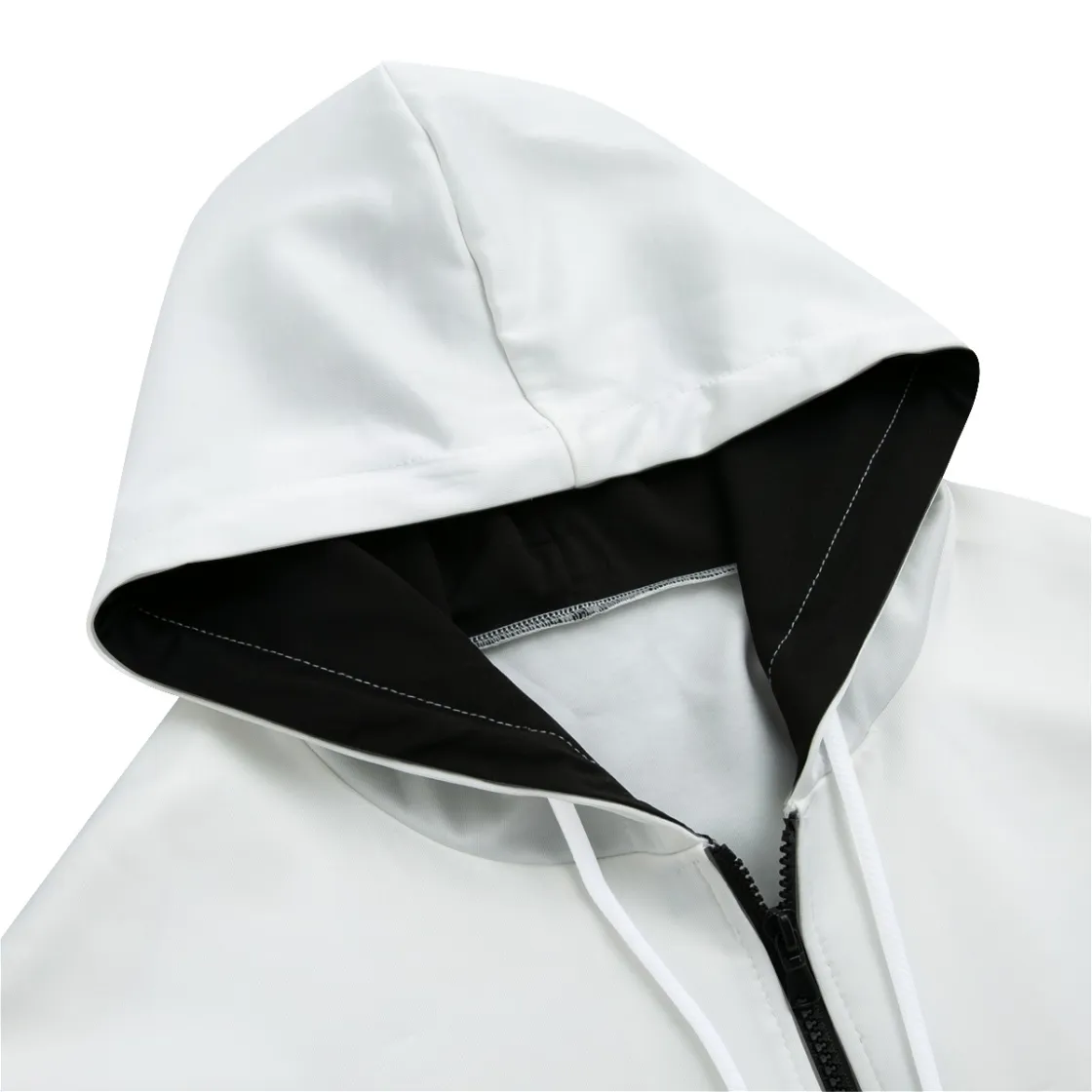 All-Over Print Zip Up Hoodie With Pocket | Interlock