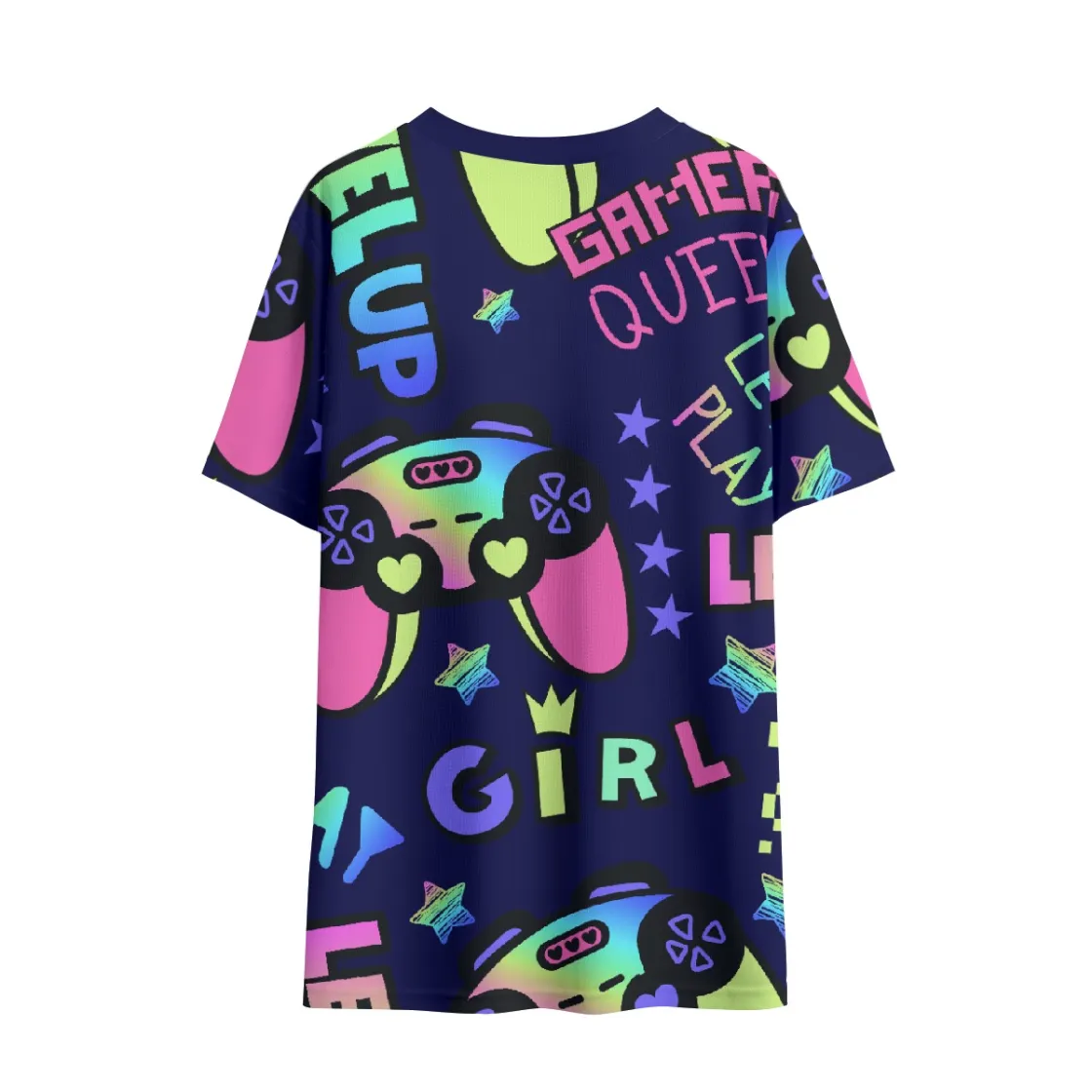 All-Over Print Children's Round Neck T-Shirt|145GSM Birdseye