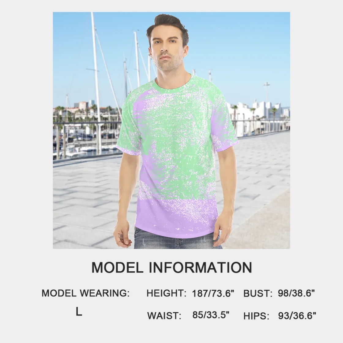 All-Over Print Men's O-neck Short Sleeve T-shirt