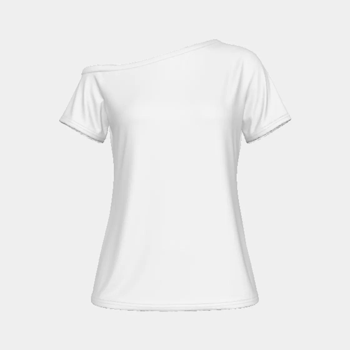 All-Over Print Women's Off-Shoulder T-shirt
