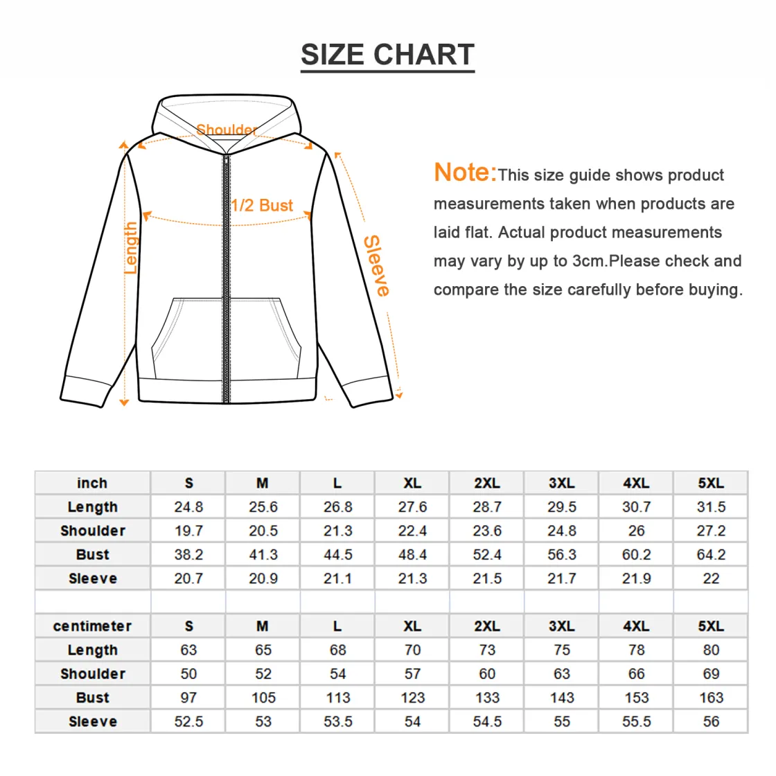 All-Over Print Unisex Pullover Hoodie With Zipper Closure