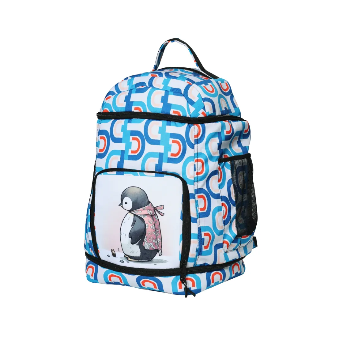 All-Over Print Multifunctional Backpack