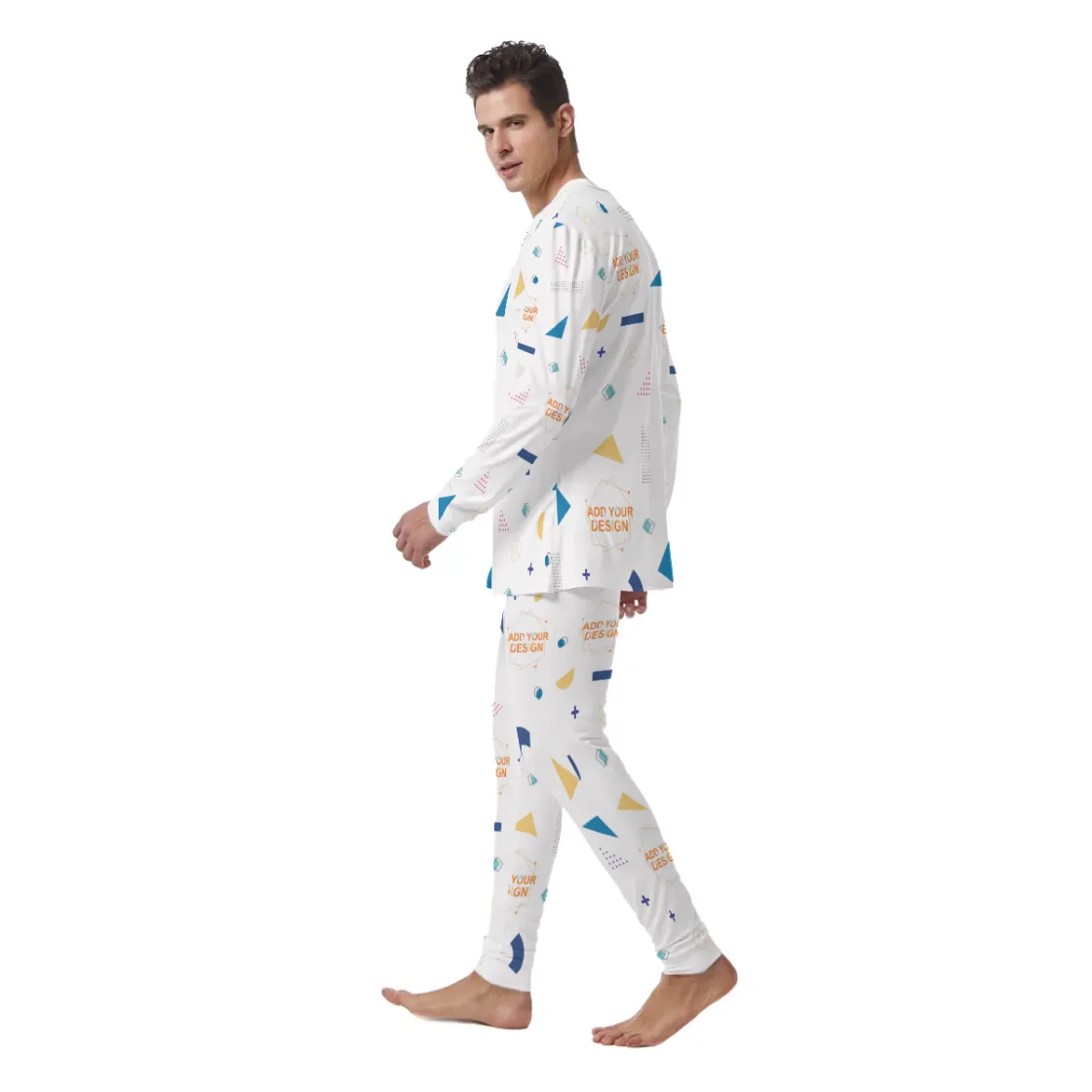 All-Over Print Men's Pajamas