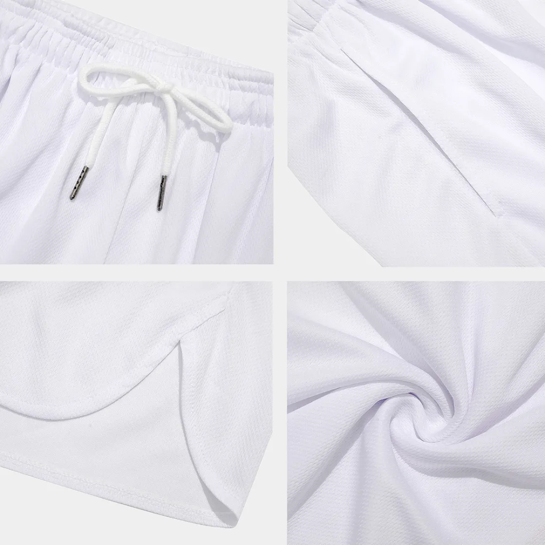 All-Over Print Men's Side Split Running Sport Shorts