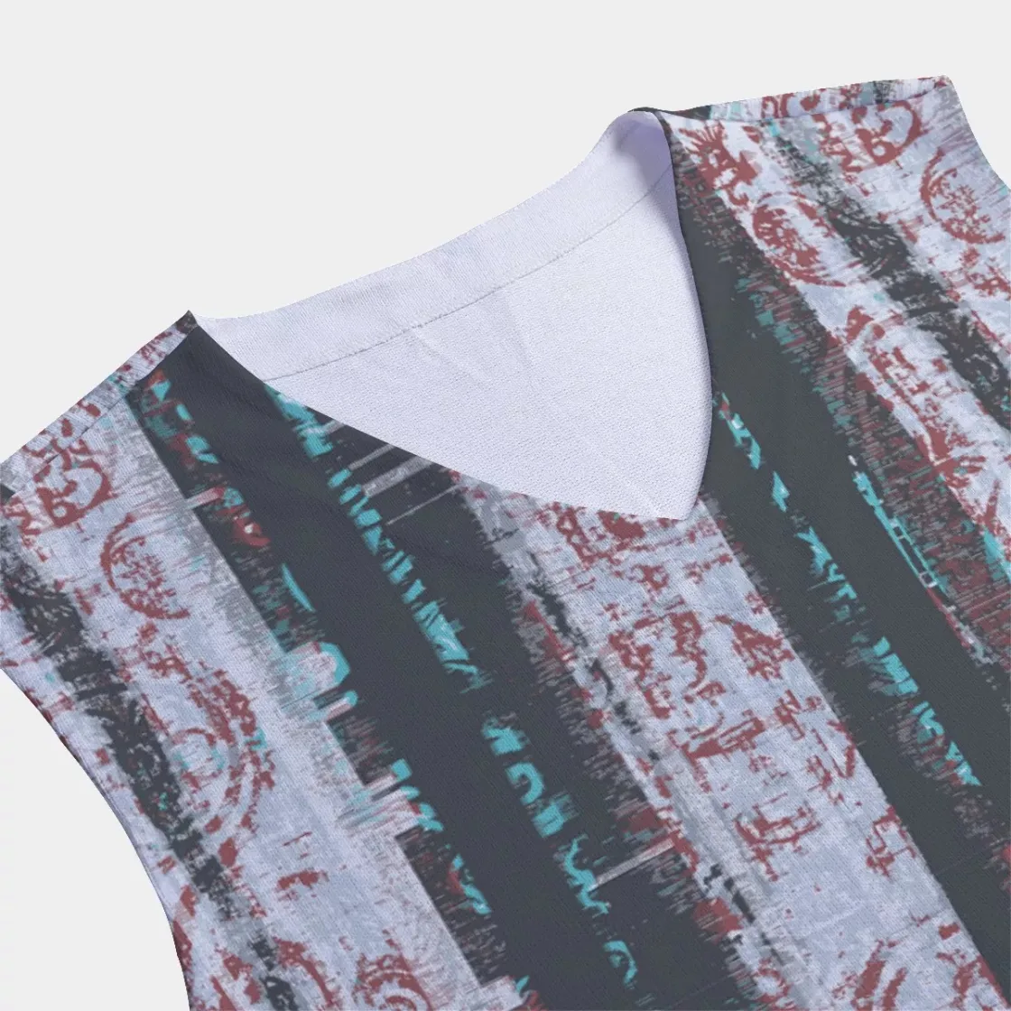 All-Over Print Unisex V-neck Tank Top