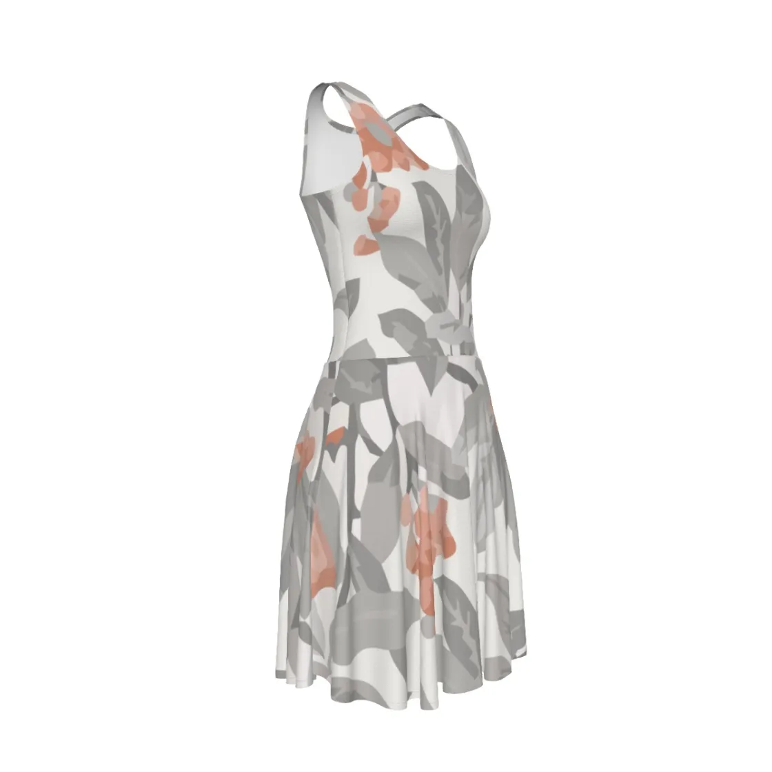 All-Over Print Women's Sleeveless Dress