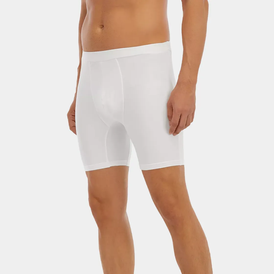 All-Over Print Men's Long Boxer Briefs