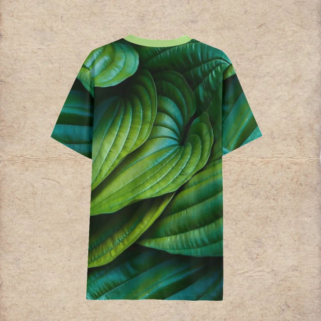Eco-friendly All-over Print Unisex V-neck T-Shirt