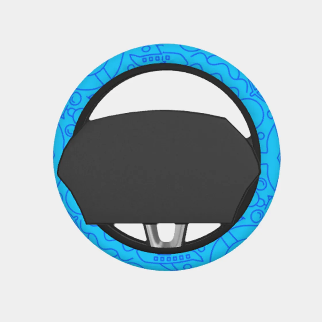 All-over Print Steering Wheel Cover