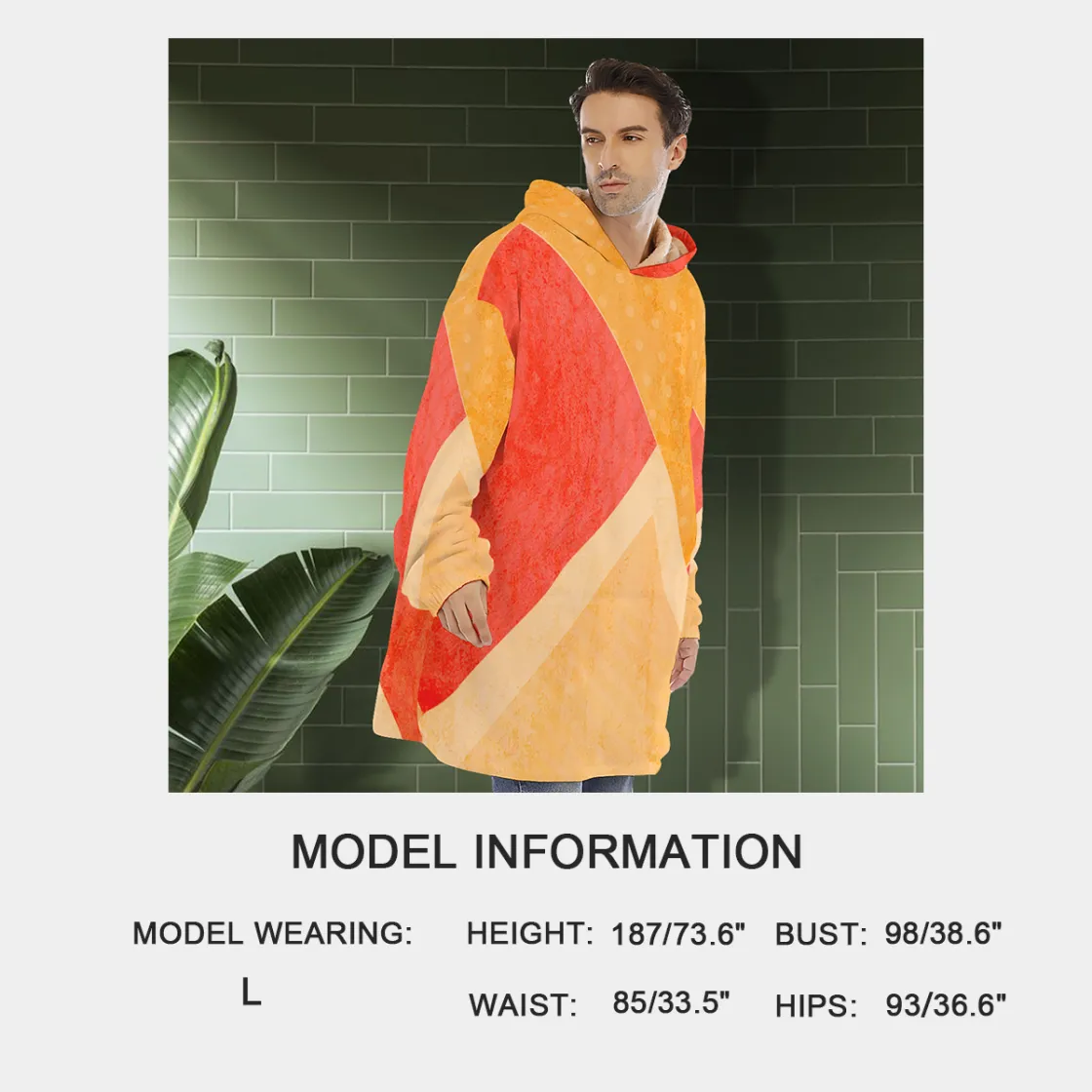 All-Over Print Unisex Sherpa Fleece Hoodie Blanket