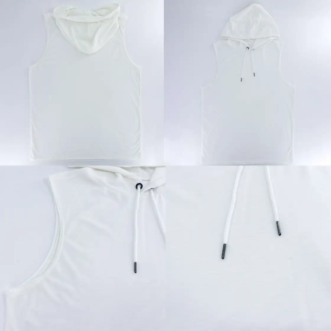 All-Over Print Men's Tank Hooded Vest