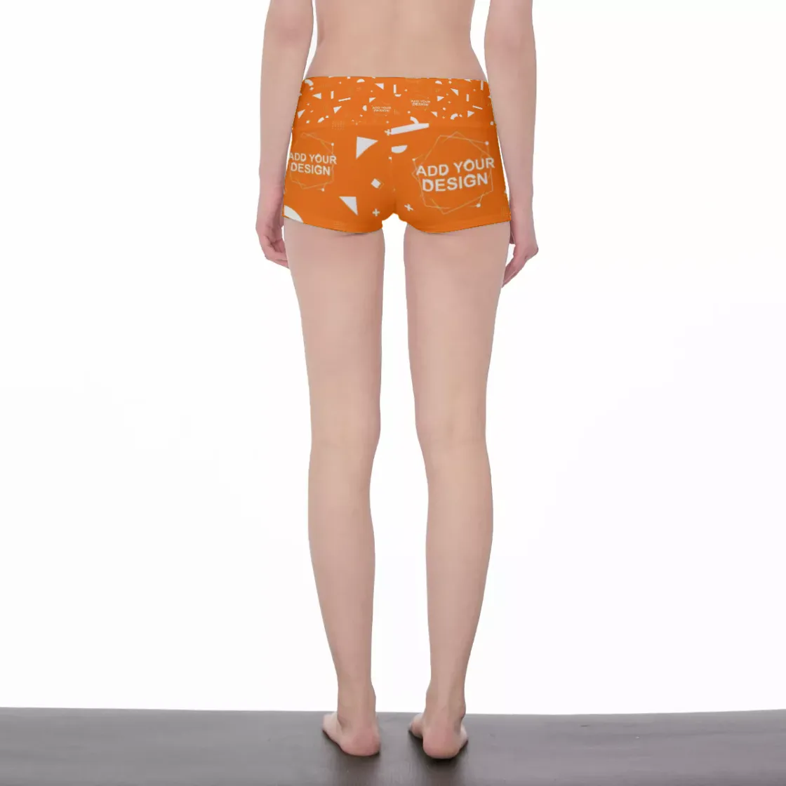 All-Over Print Women's Yoga Shorts