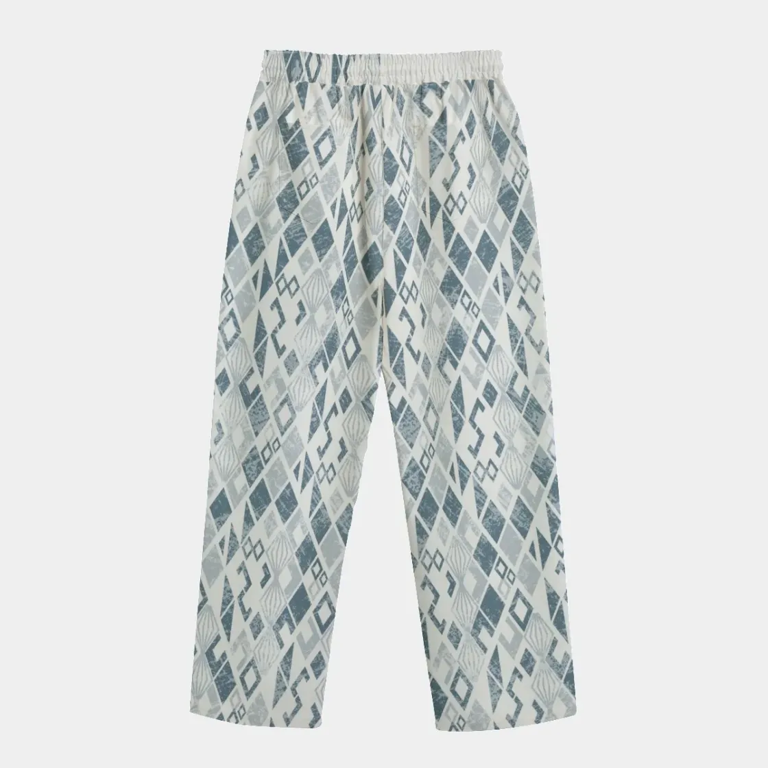 All-Over Print Unisex Straight Casual Pants | 245GSM Cotton