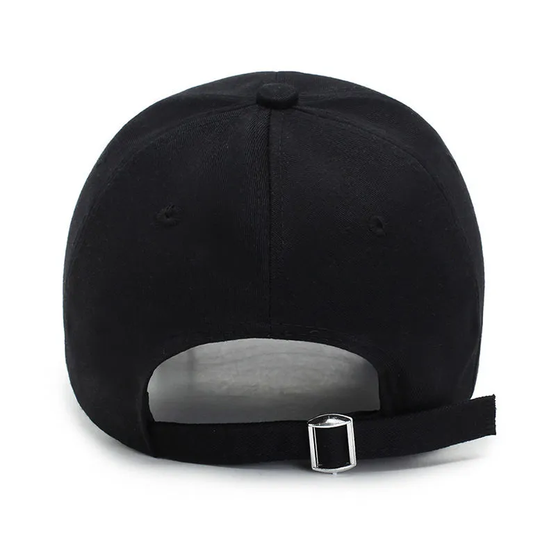 Snapback Hat with Metal Buckle