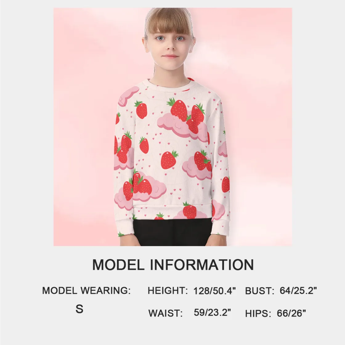 All-Over Print Kid's Sweater