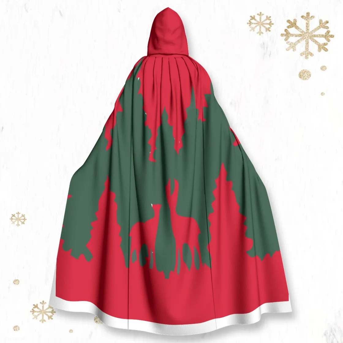 All-Over Print Unisex Hooded Cloak