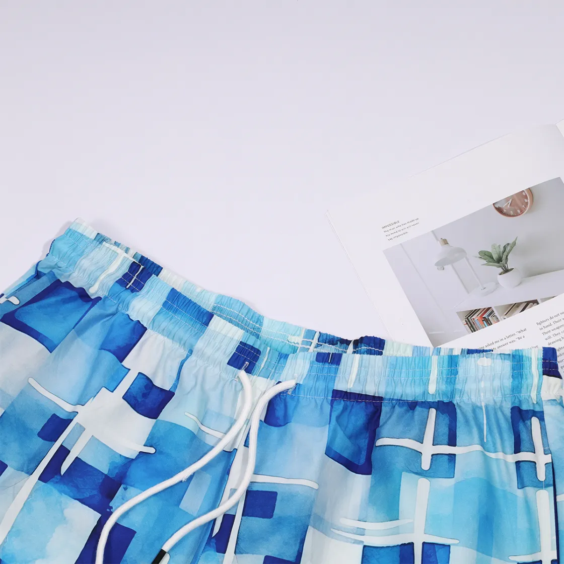 All-Over Print Men's Sports Short | 115GSM Cotton poplin