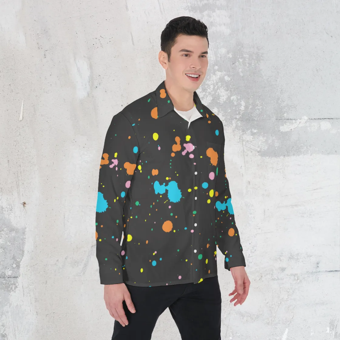 All-Over Print Men's Long Sleeve Shirt