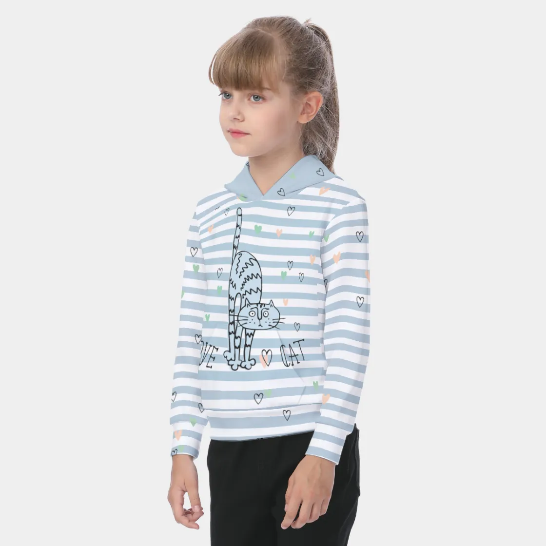 All-Over Print Oversized Kid's Hoodie
