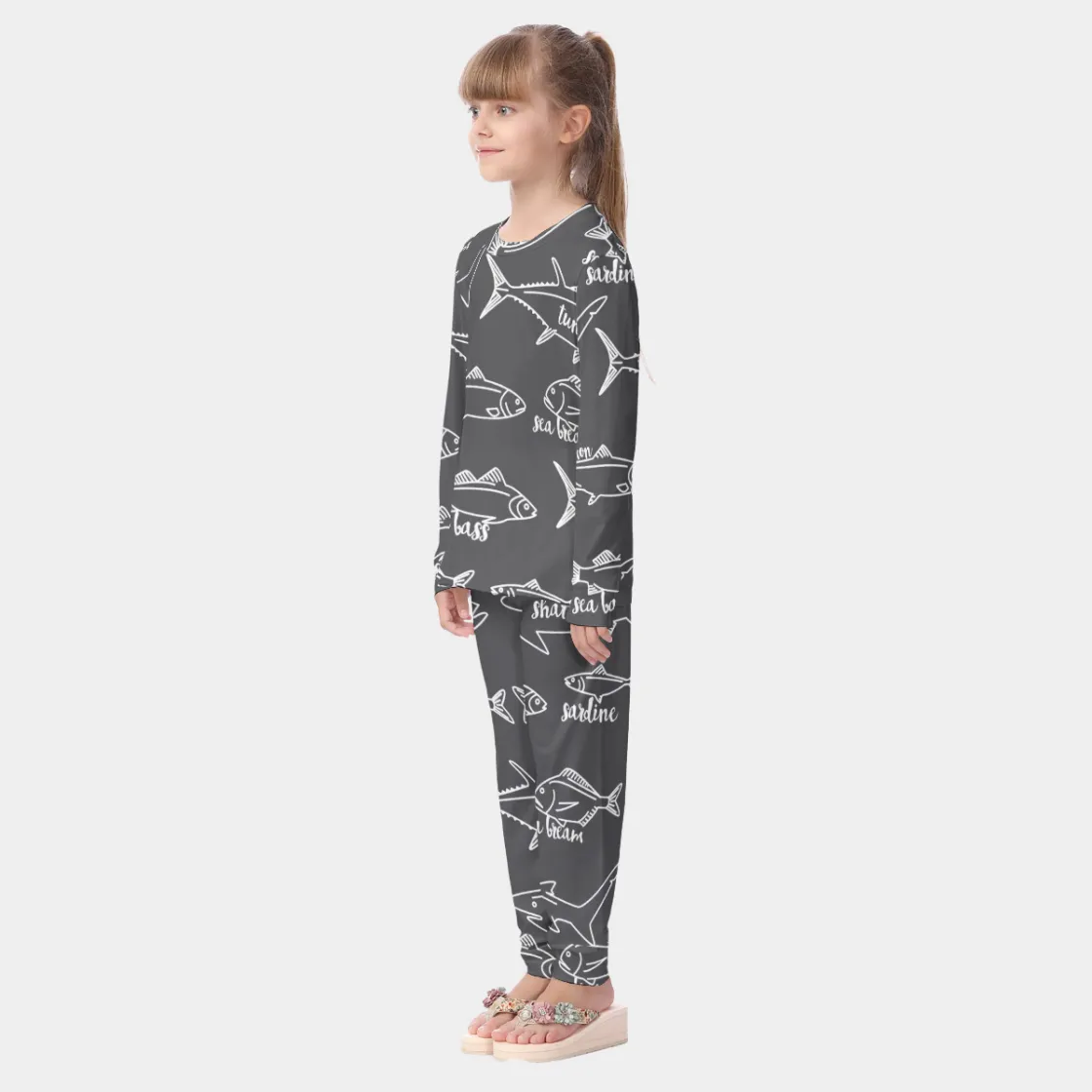 All-Over Print Kid's Pajamas Set