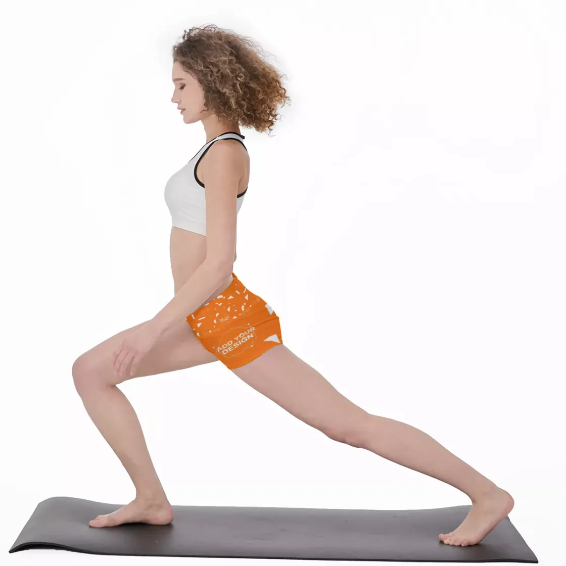 All-Over Print Women's Yoga Shorts