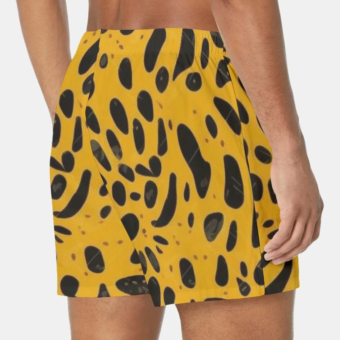 All-Over Print Men's Short Boxer Briefs|115GSM Cotton poplin