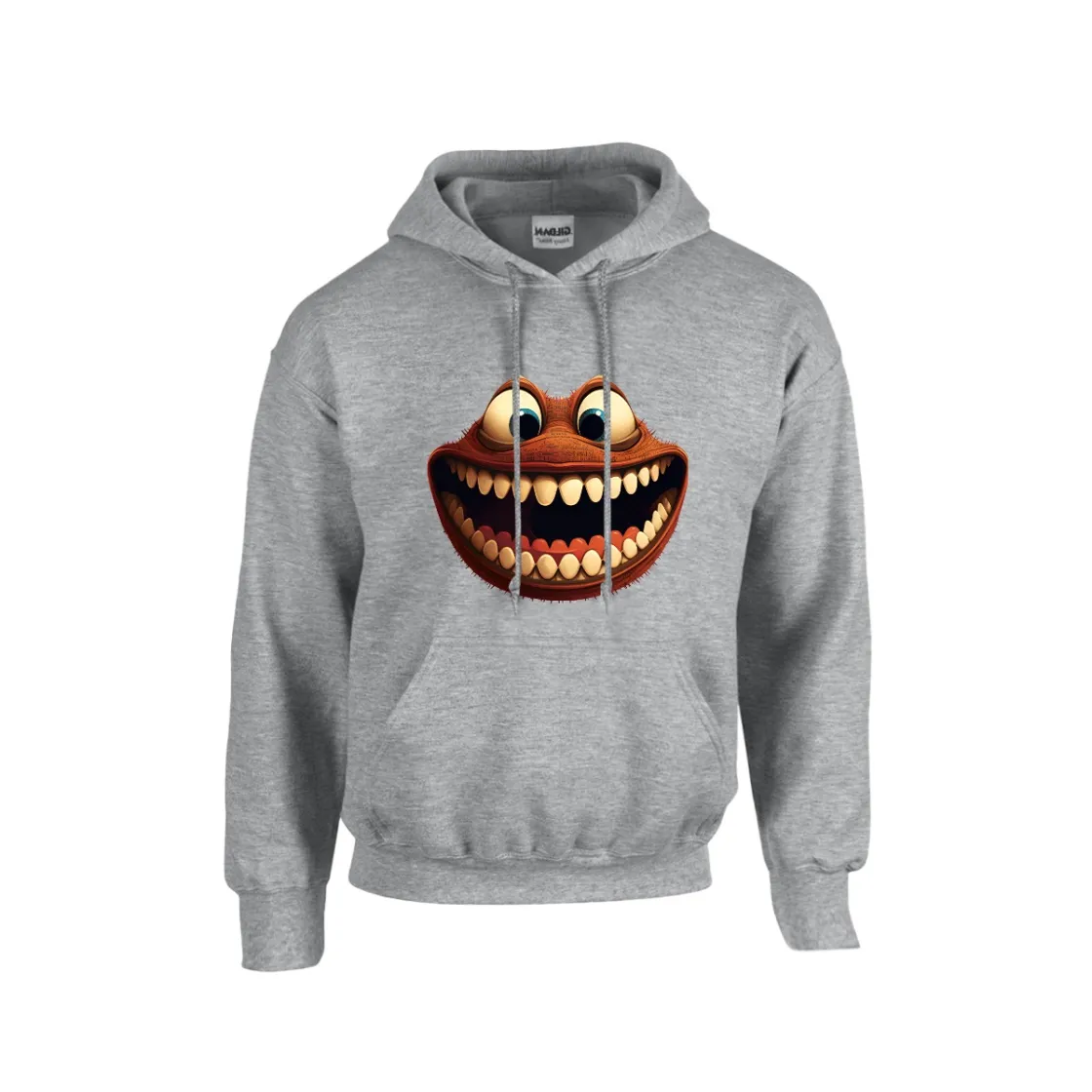 Men's Hoodie Printed in USA |Gildan 18500 Front DTF