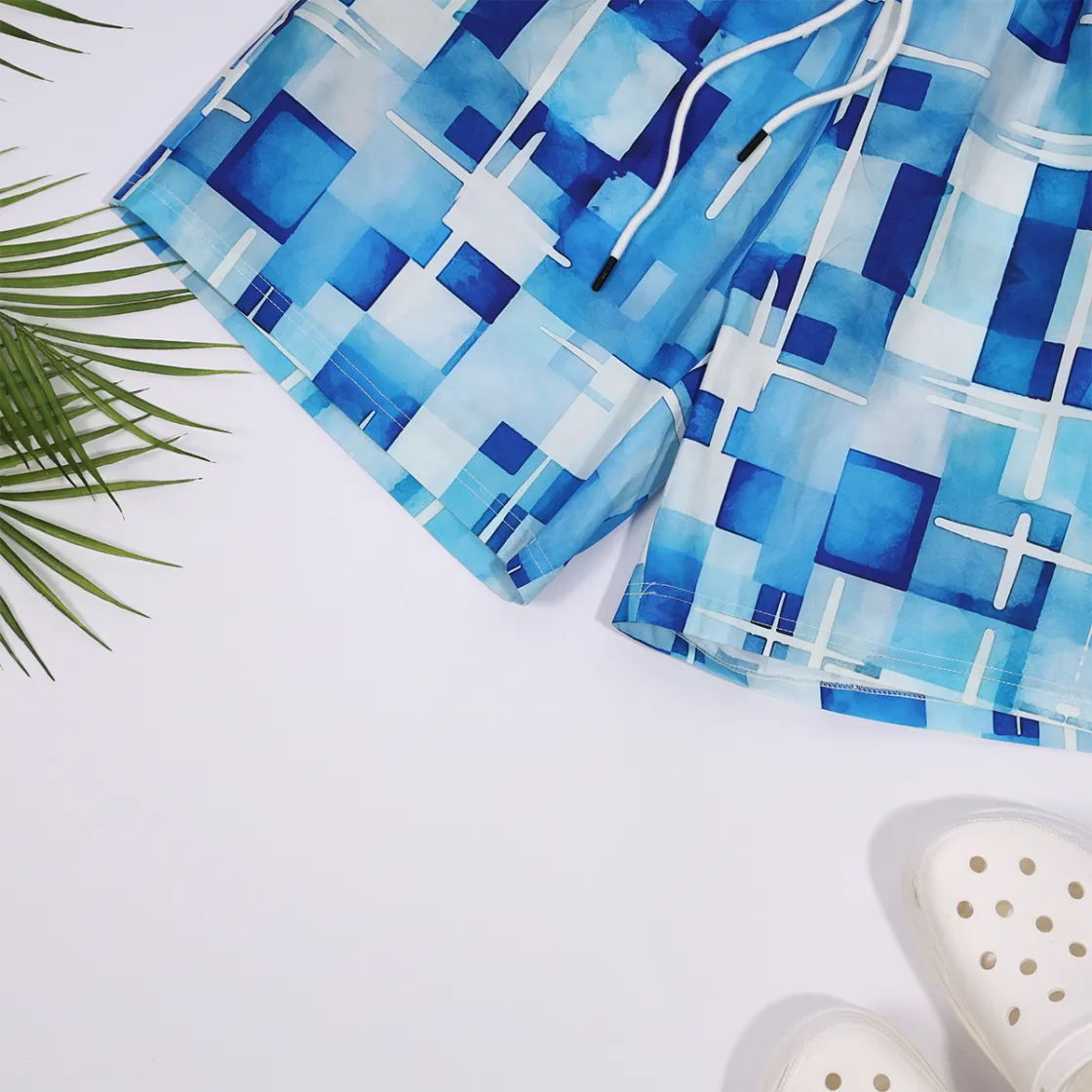 All-Over Print Men's Sports Short | 115GSM Cotton poplin