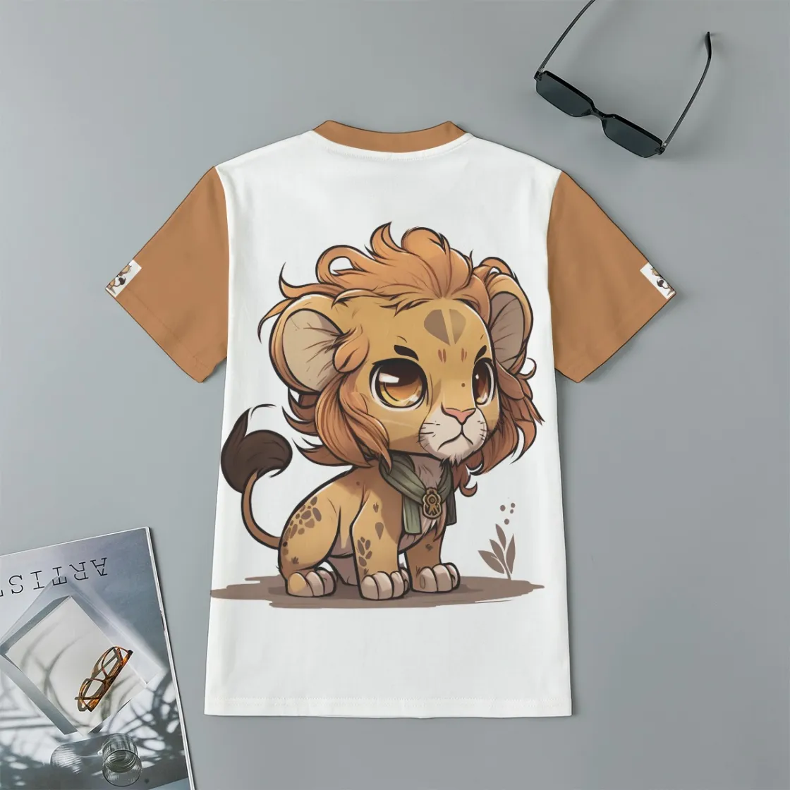 All-Over Print Children's Short-Sleeve T-Shirt | 180GSM Cotton