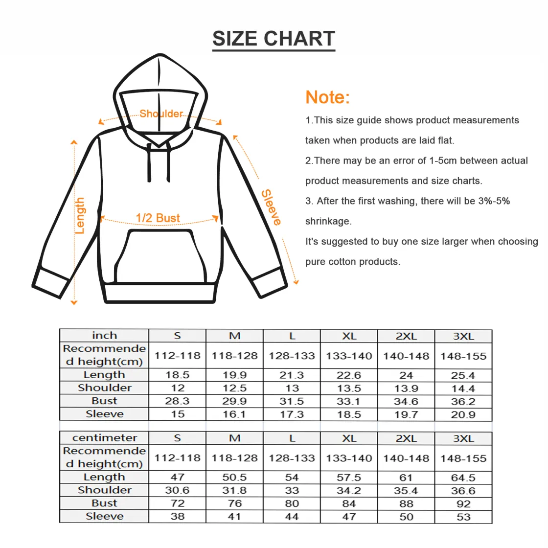 All-Over Print Kid's Pullover Hoodie | 310GSM Cotton