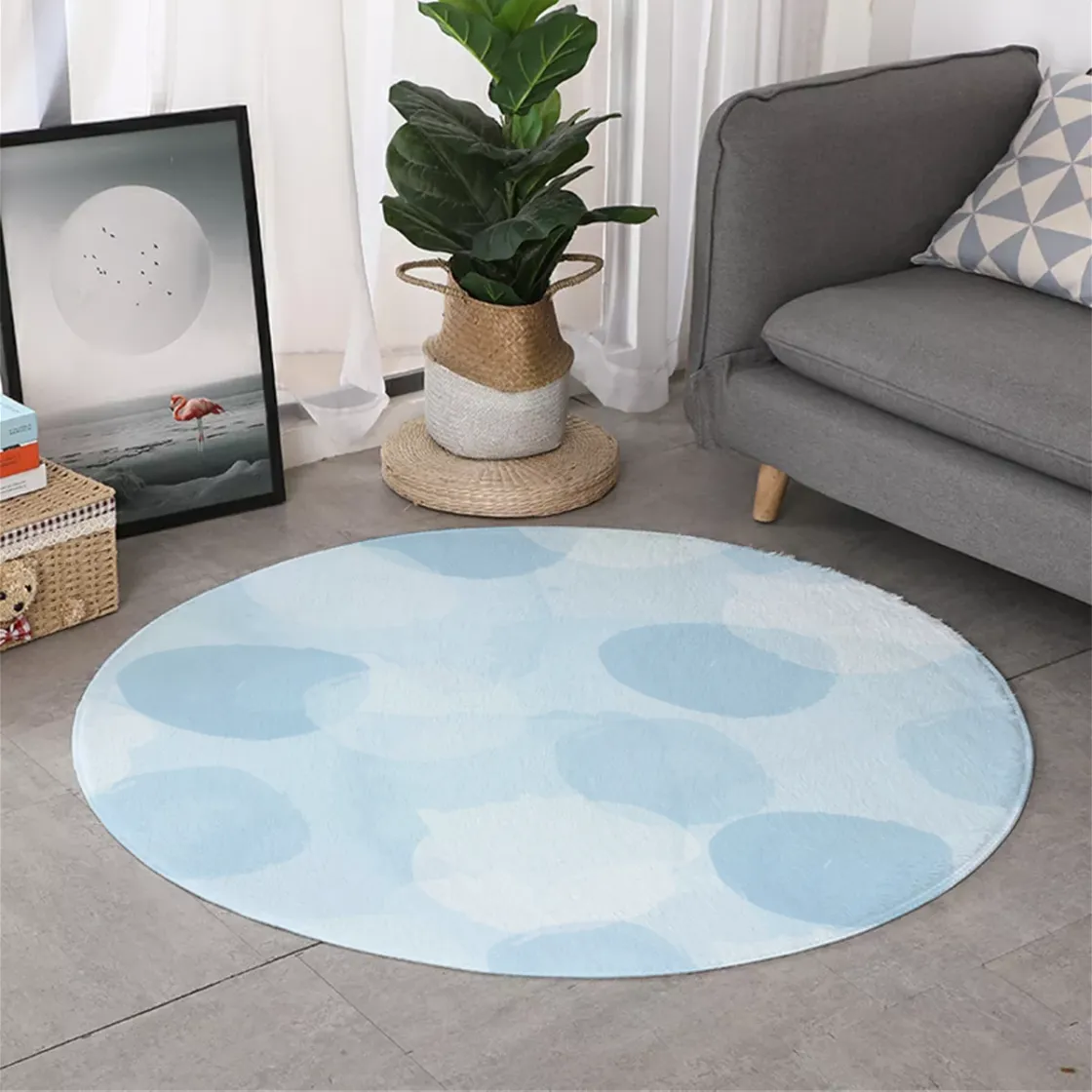All-Over Print Thicken foldable door mat