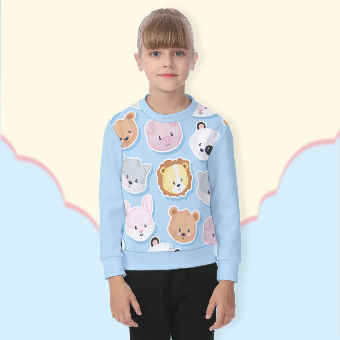 All-Over Print Kid's Sweatshirt