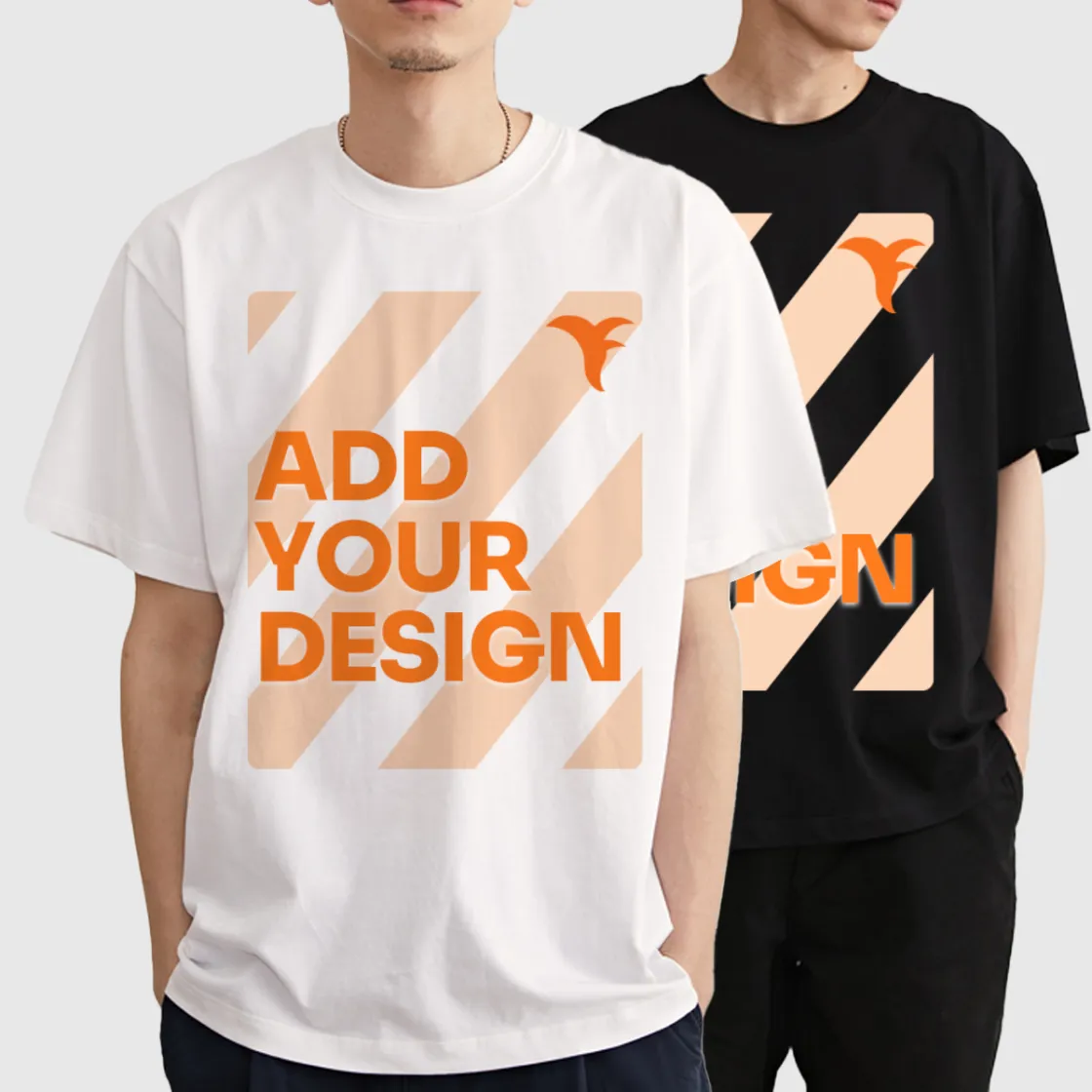Unisex Oversized Short Sleeve T-shirt | 180GSM Cotton (DTF)