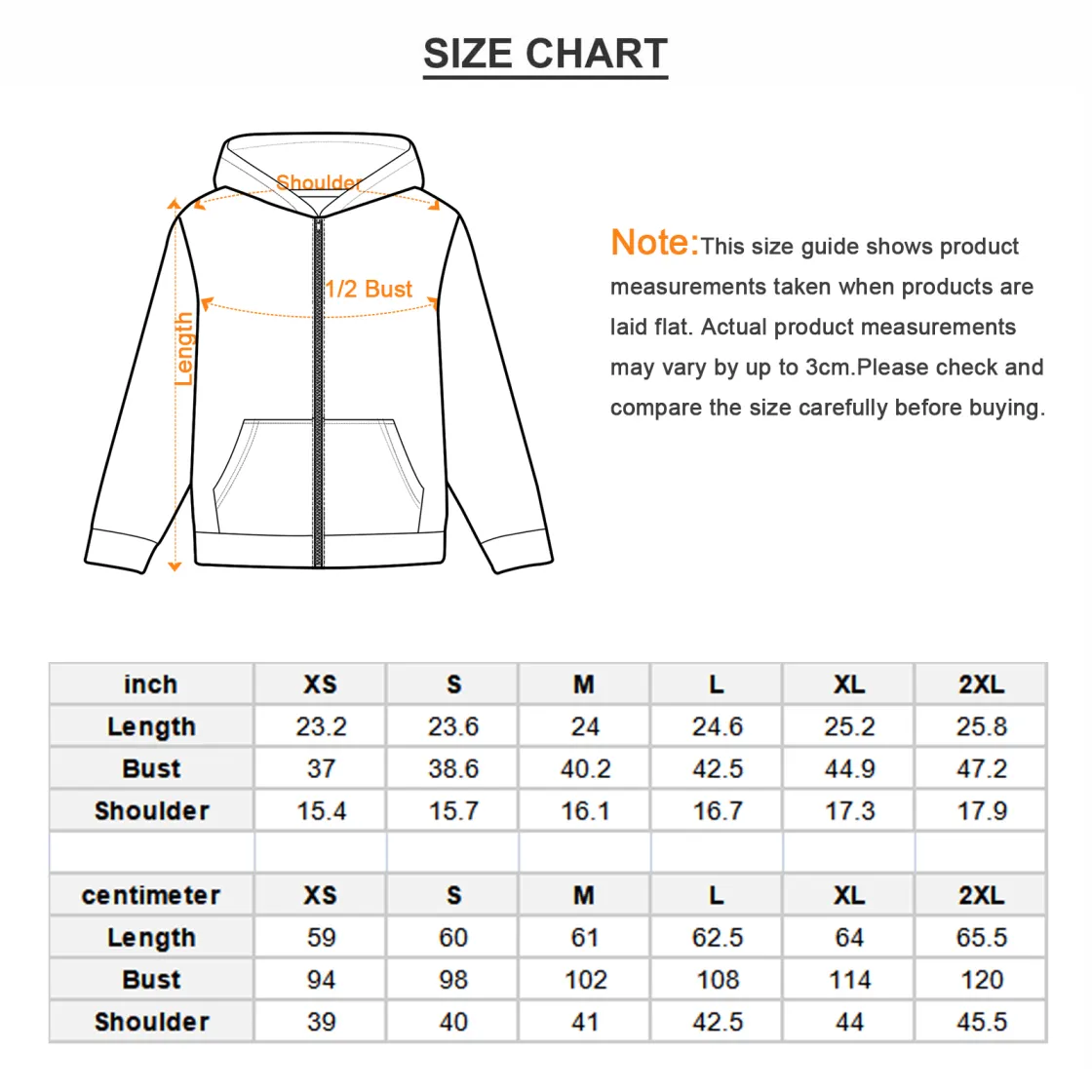 All-Over Print Women's Hoodie With Zipper