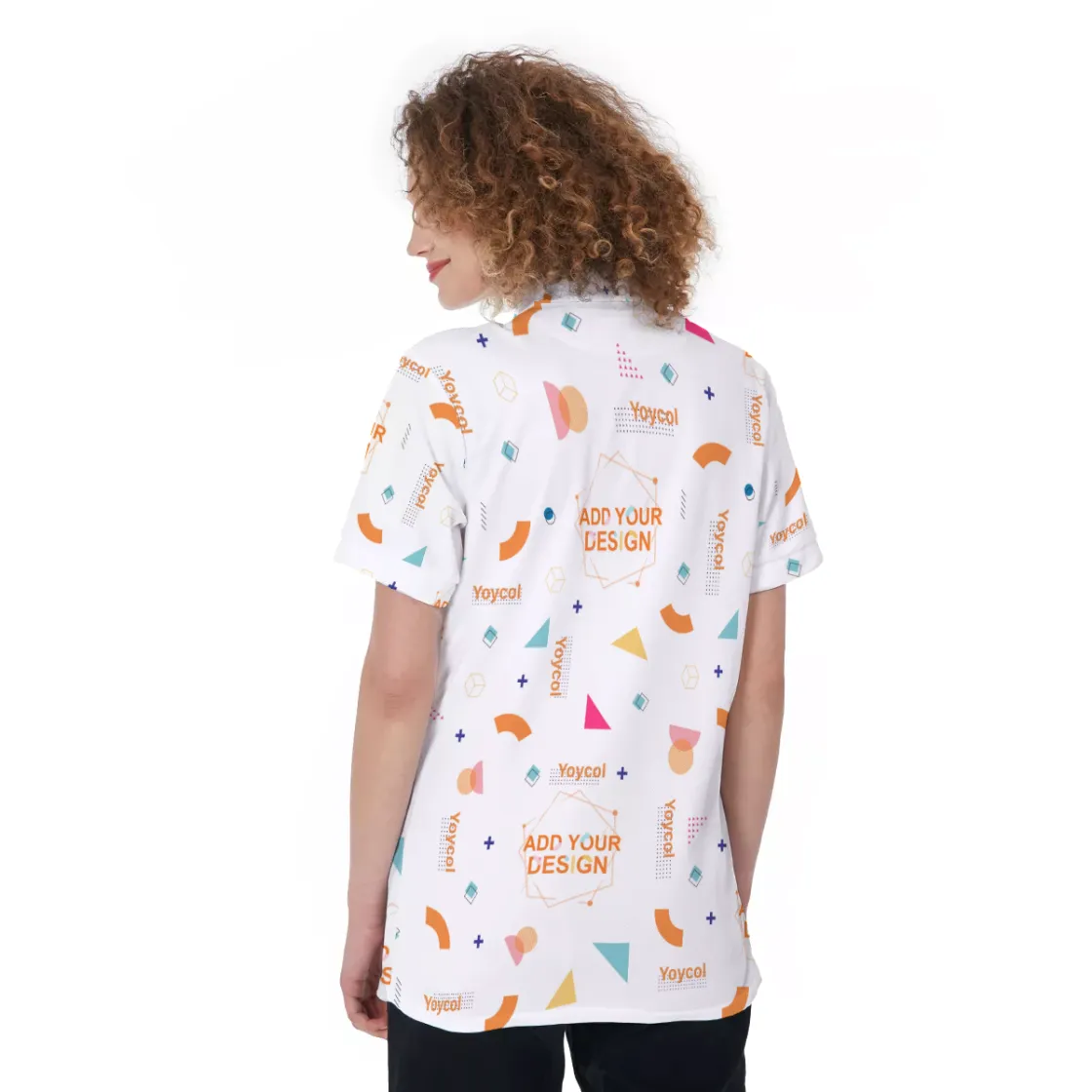 All-Over Print Women's Polo Shirt