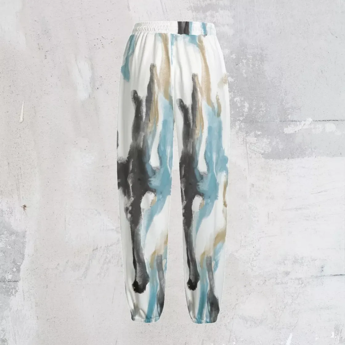 All-Over Print Unisex Knitted Fleece Pants