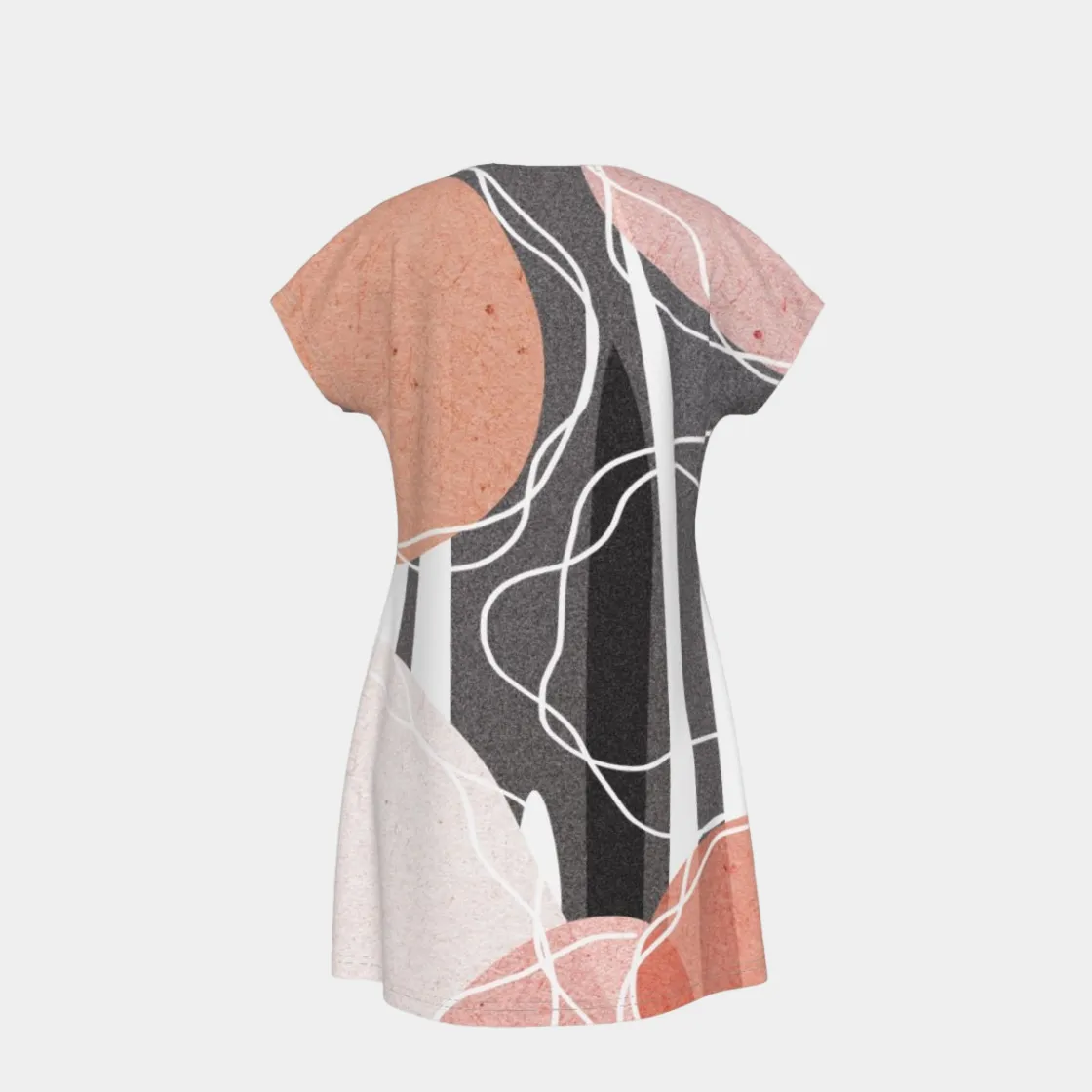 All-Over Print Women's Short Sleeve Dress
