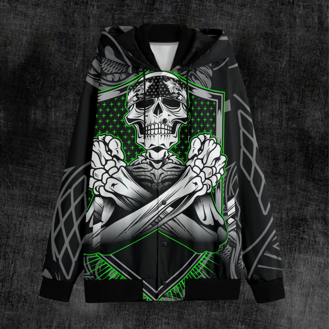 All-Over Print Men's Varsity Jacket