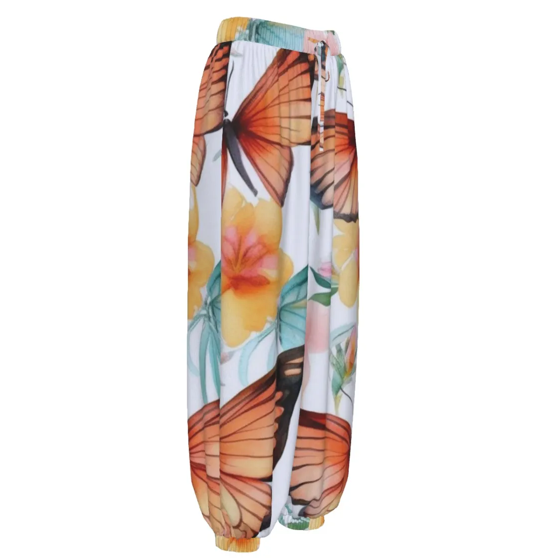 All-Over Print Women's Carrot Pants with Pockets