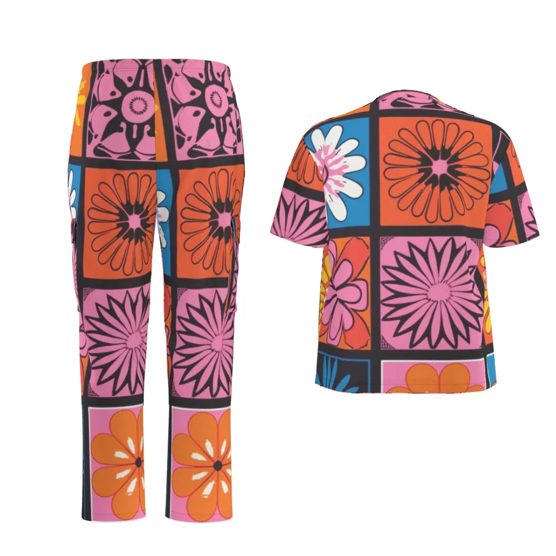 All-Over Print Unisex Scrub Set|Birdseye