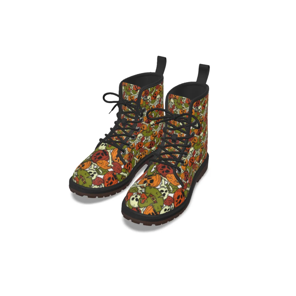 All-Over Print Women's Martin Short Boots
