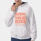 All-Over Print Men's Raglan Pullover Hoodie