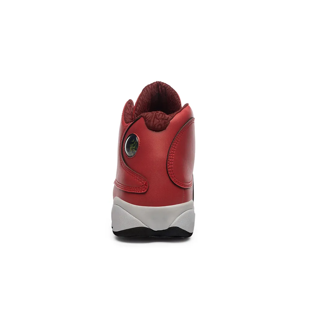 Men's Curved Basketball Shoes With Thick Soles