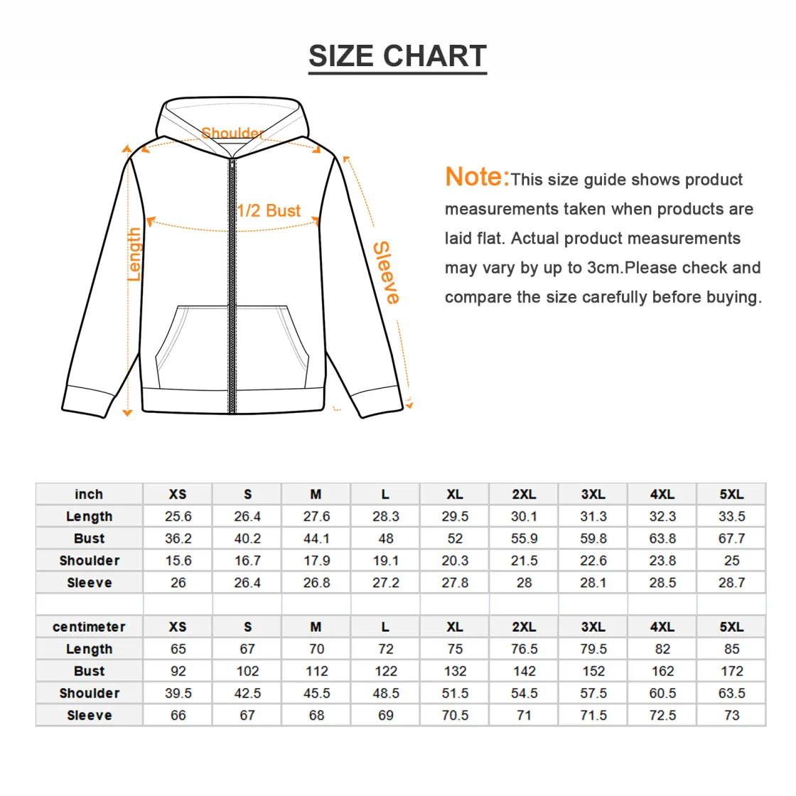 All-Over Print Men's Heavy Fleece Raglan Zip Up Hoodie With Pocket