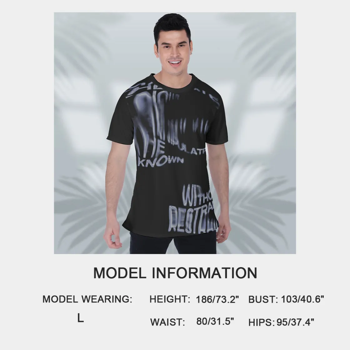 All-Over Print Men's T-shirt | Birdseye