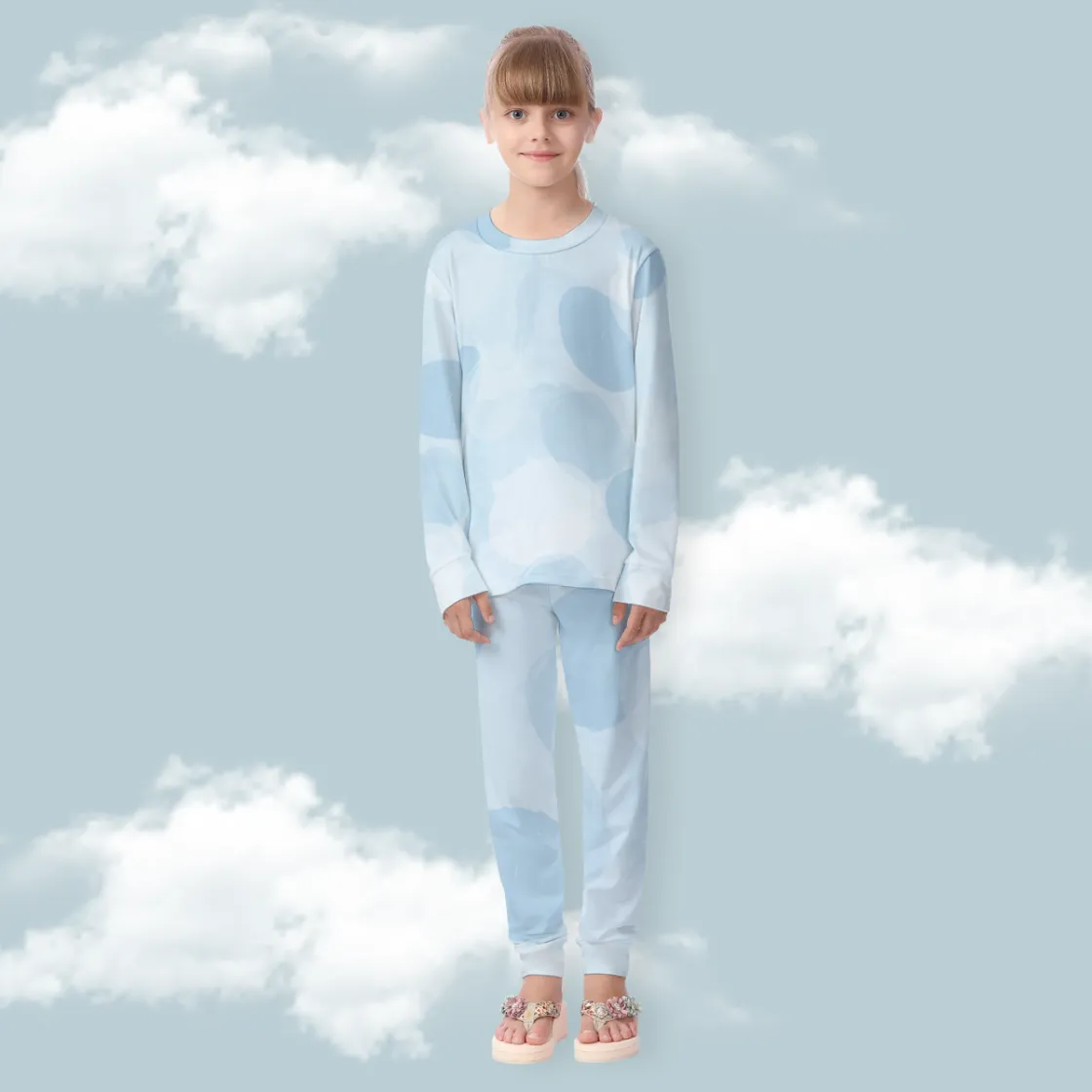 All-Over Print Kid's Pajamas Set