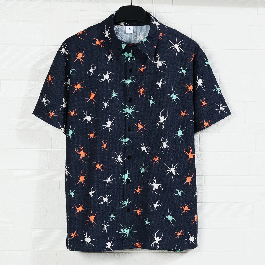 All-Over Print Men's Fashion Short Sleeve Shirt