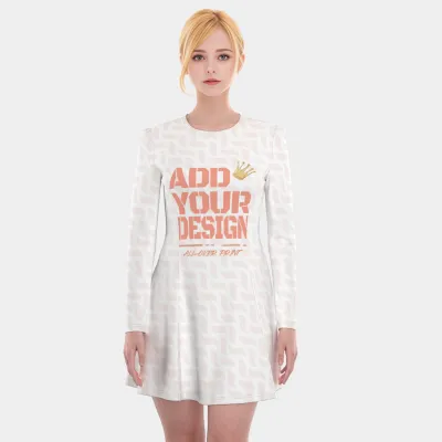 All-Over Print Women's Irish Dress